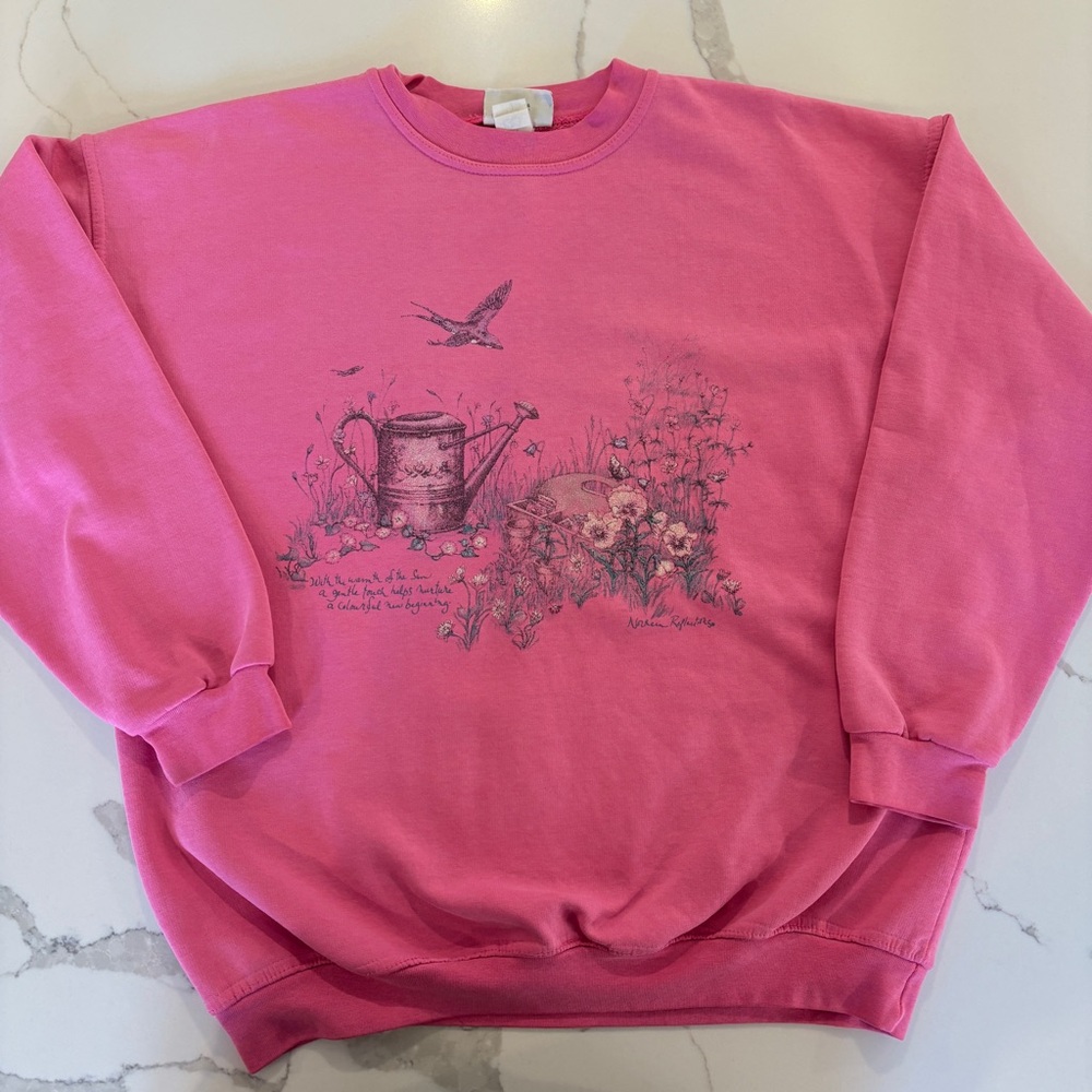 Vintage Northern Reflections Garden Nature Sweatshirt